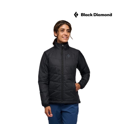 【Black Diamond】 Women's Solution 2.0 Jacket 女款保暖外套 PrimaLoft® 黑色2